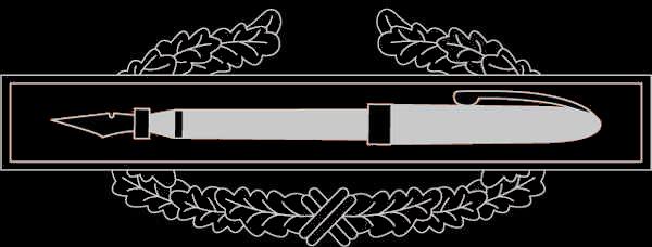 combat writing badge