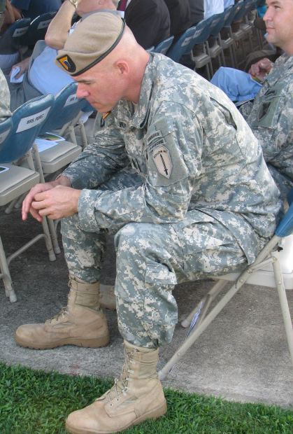 a photo of a warrior at rest by Jill
Christensen