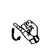 fingerspelled letter J