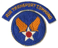 Air Transport Commando
shoulder patch from WWII