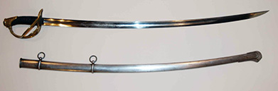 1860 light cavalry saber