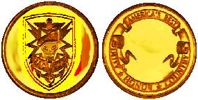 commemorative coin of the
Studies and Observations Group in Vietnam
