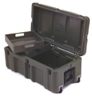 Gulf War-era molded
footlocker