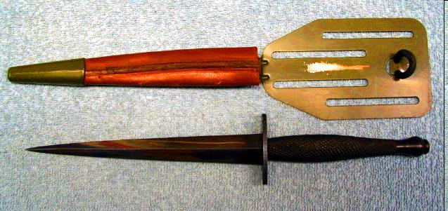 type 3 Fairbairn-Sykes stiletto
for Office of Strategic Services