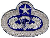 parachute badge background
trimming for 11th Airborne Division