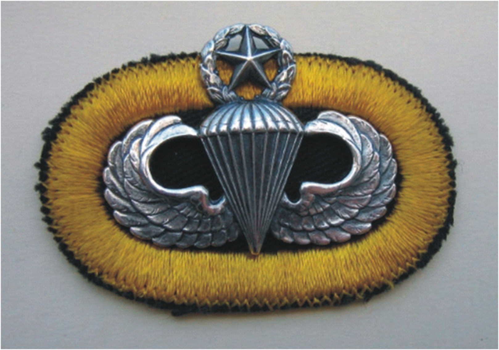 parachute badge background
trimming for 509th Airborne Brigade