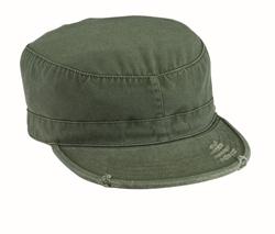flat-topped field cap