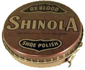 a can of Shinola shoe polish