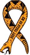 Gadsden snake as yellow
ribbon
